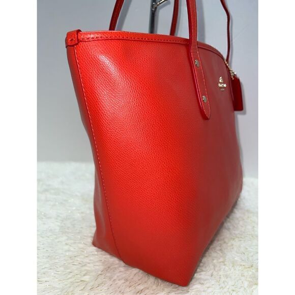 🔥🎁NWT! Coach City Zip Top Tote Handbag Msrp:$295.00 - Picture 6 of 8
